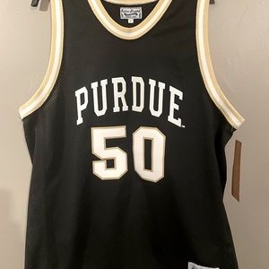 NWT Mens Purdue SWANIGAN #50 Retro Brand jersey LARGE